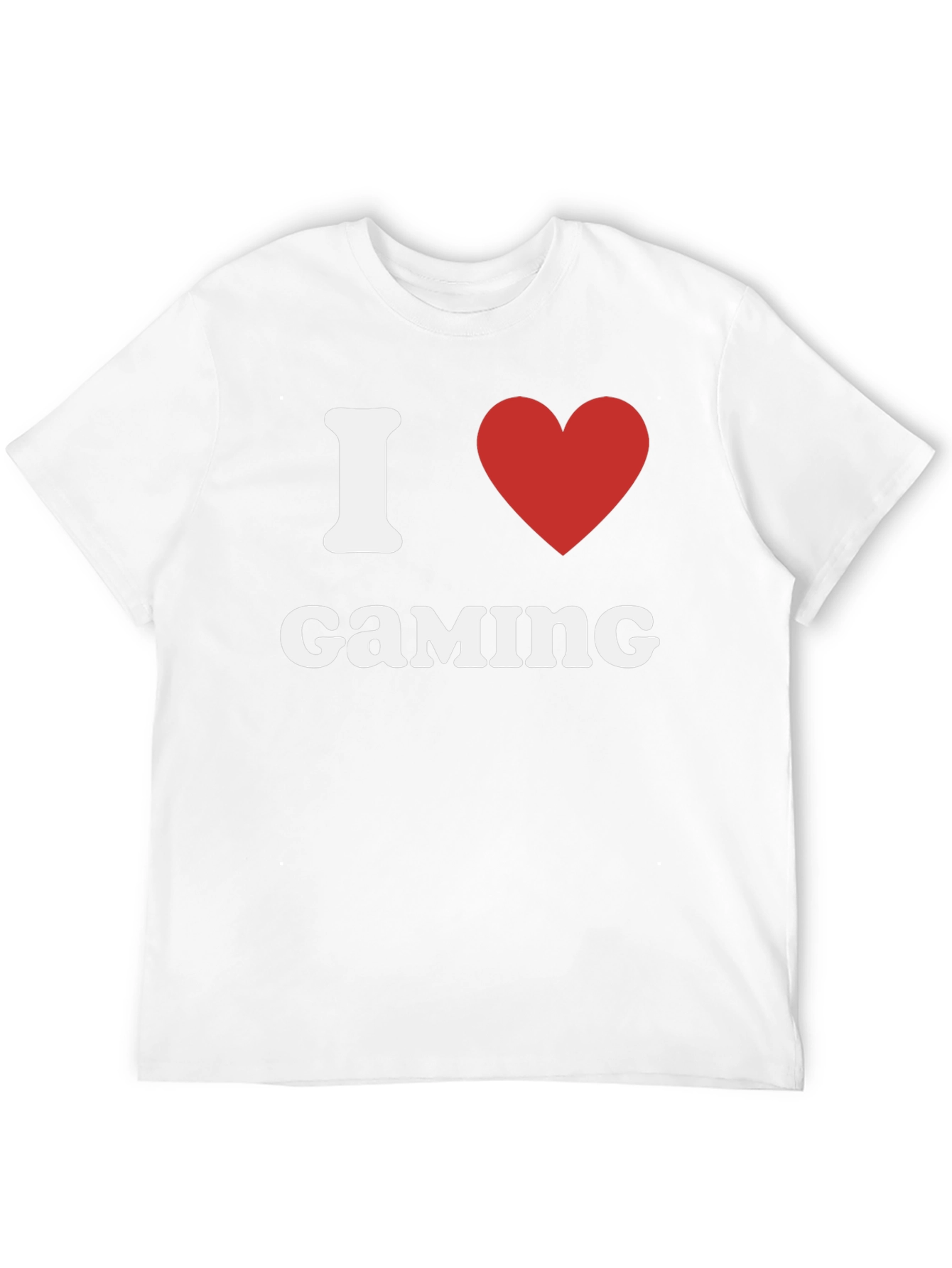 I Love Gaming T-Shirt - Black Gamer Tee