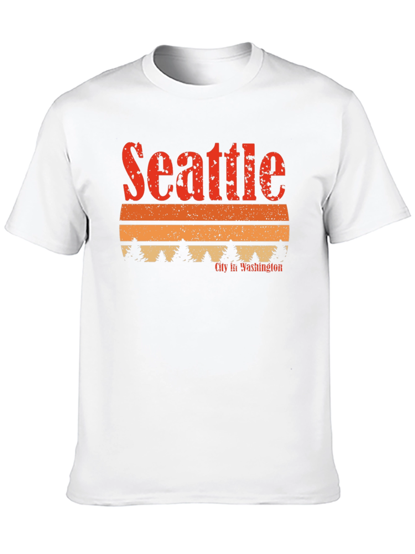 Seattle Washington Retro T-Shirt