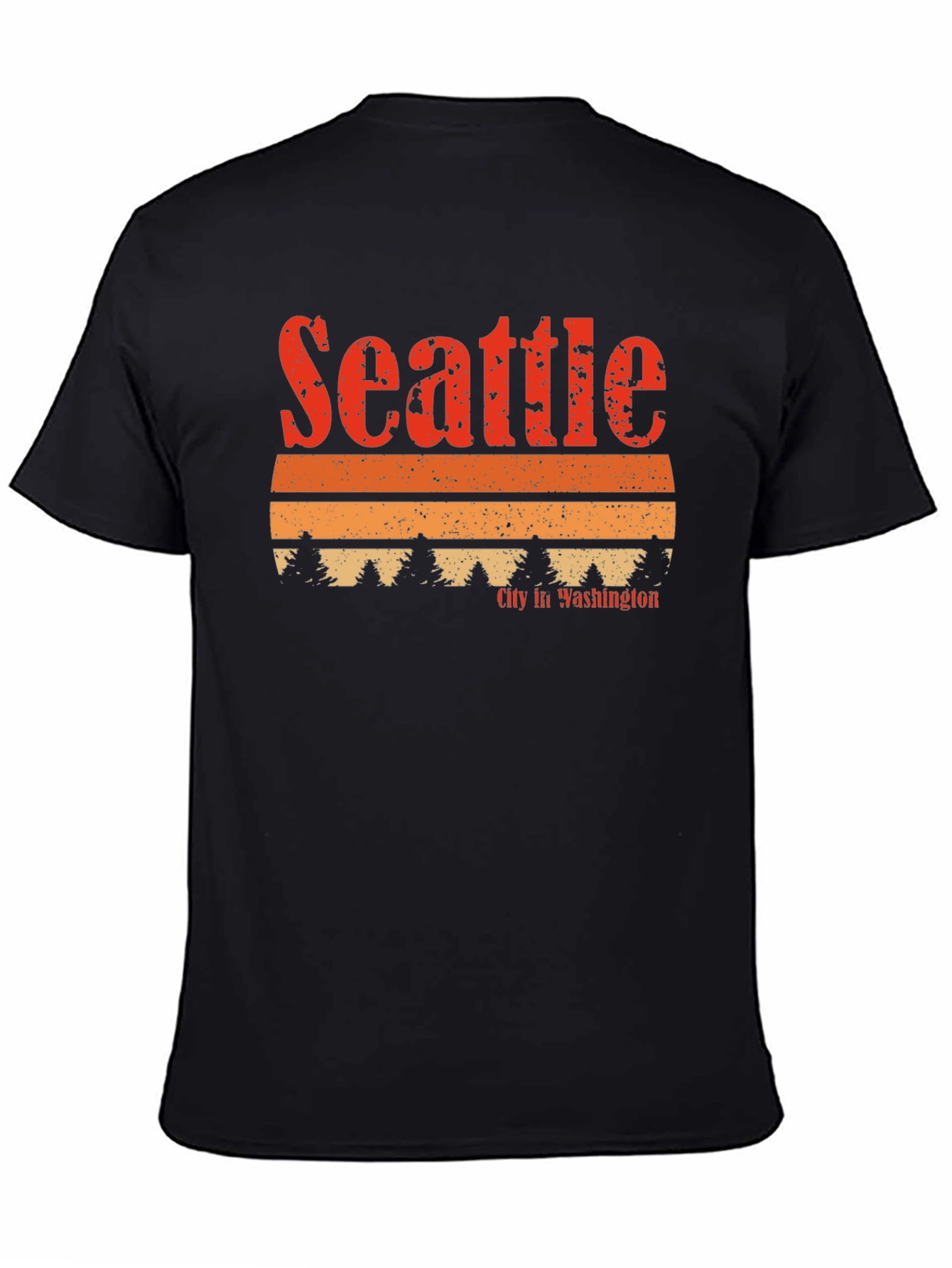Seattle Washington Retro T-Shirt