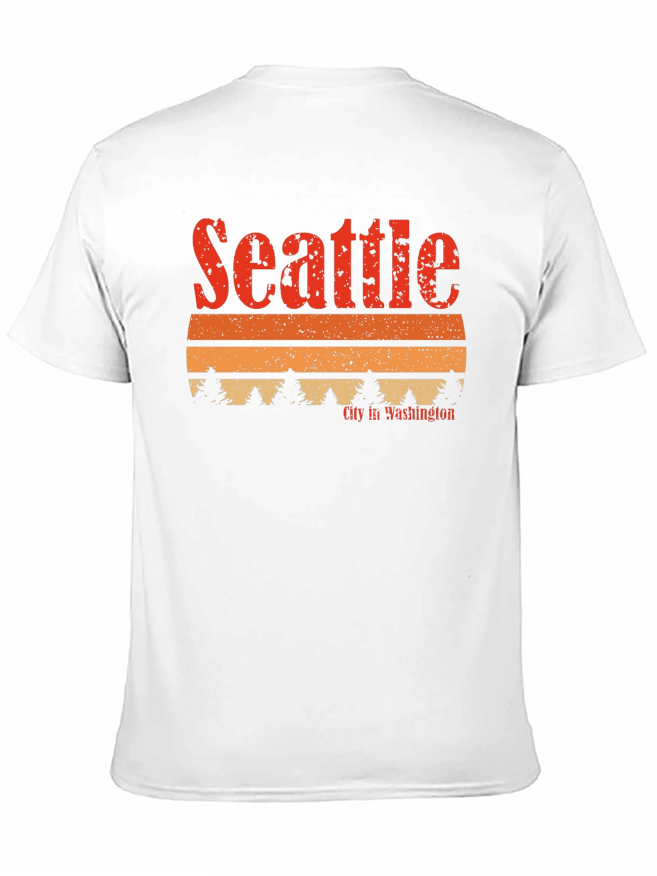 Seattle Washington Retro T-Shirt