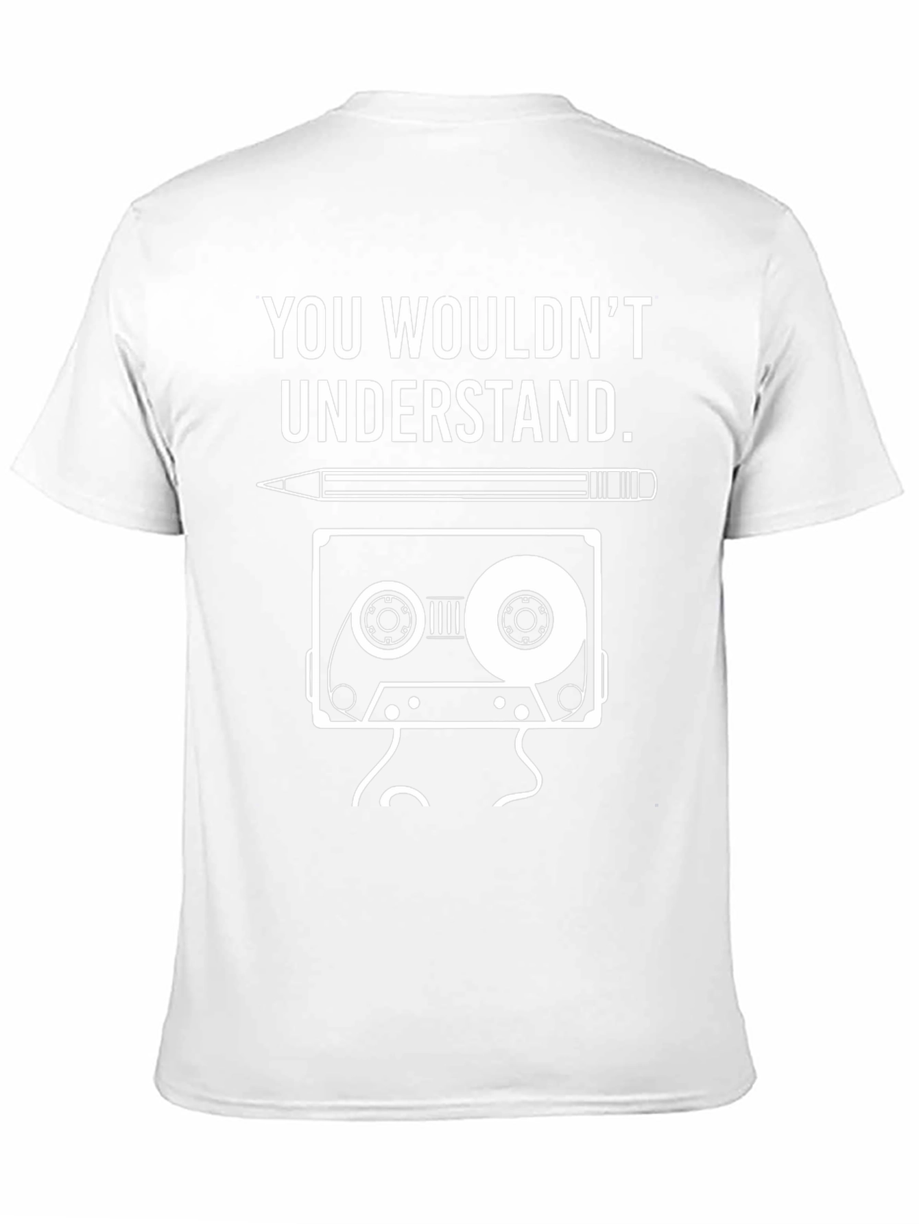 Retro Cassette Tape T-Shirt - You Wouldnt Understand