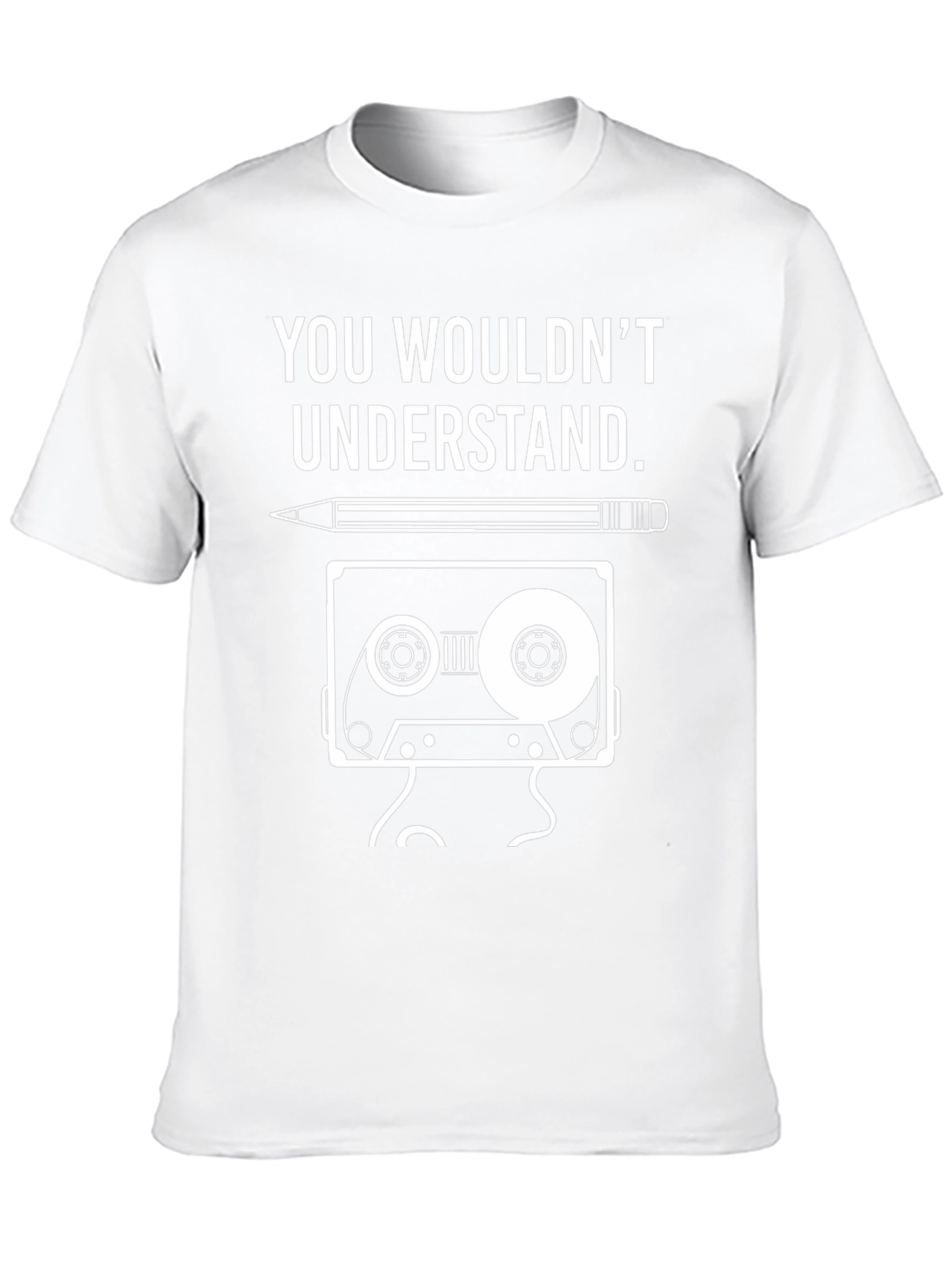 Retro Cassette Tape T-Shirt - You Wouldnt Understand