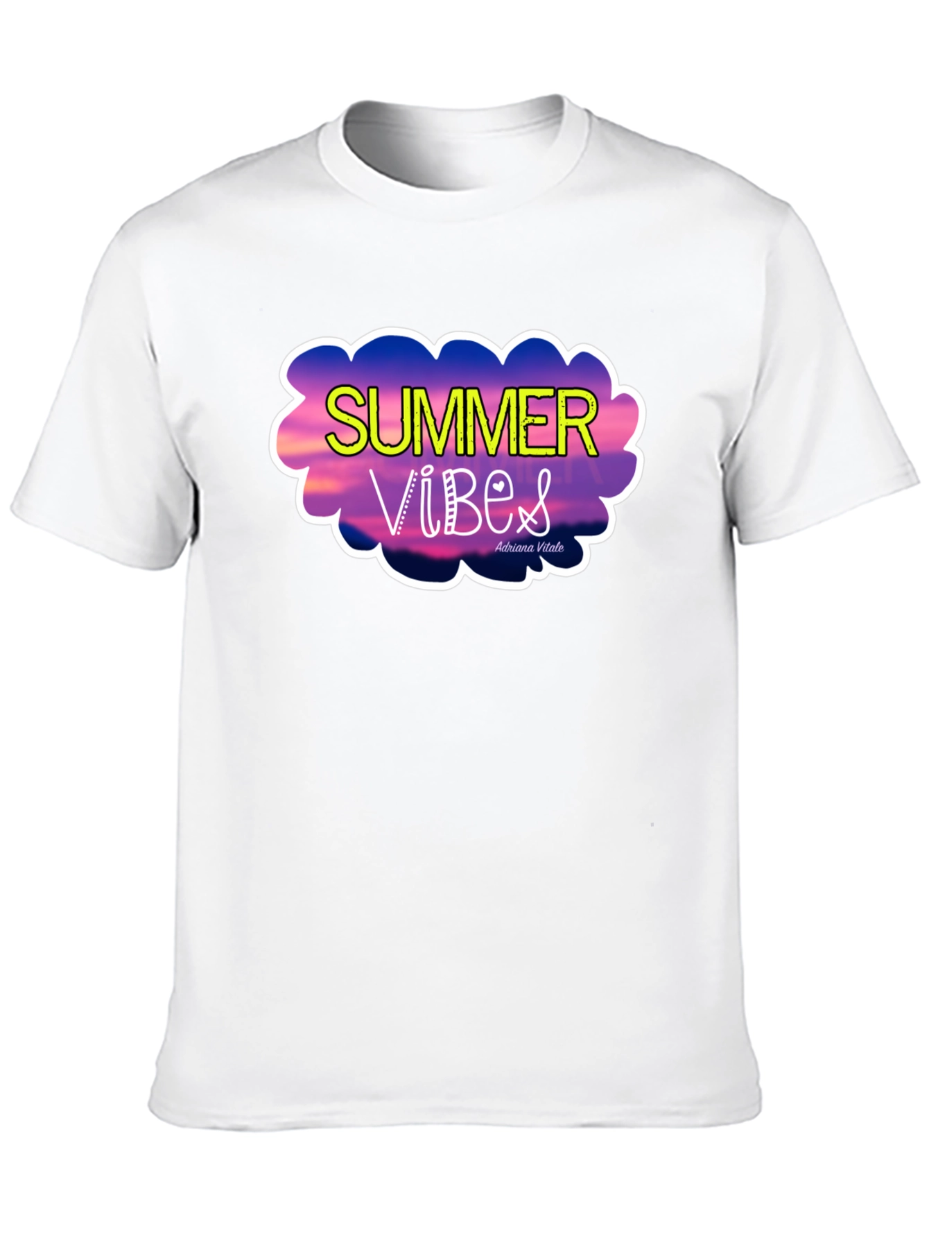 Summer Vibes Graphic Tee - Trendy Vacation Style