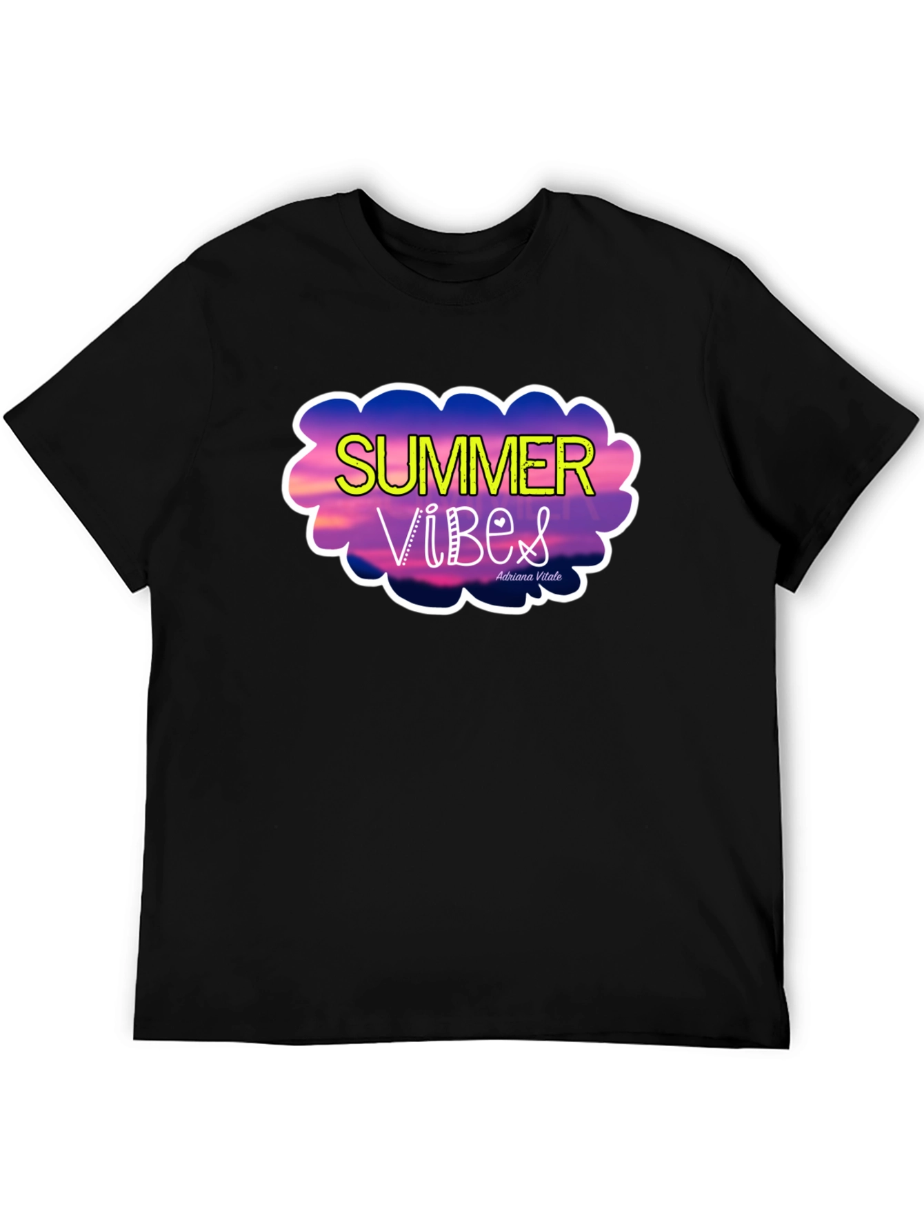 Summer Vibes Graphic Tee - Trendy Vacation Style
