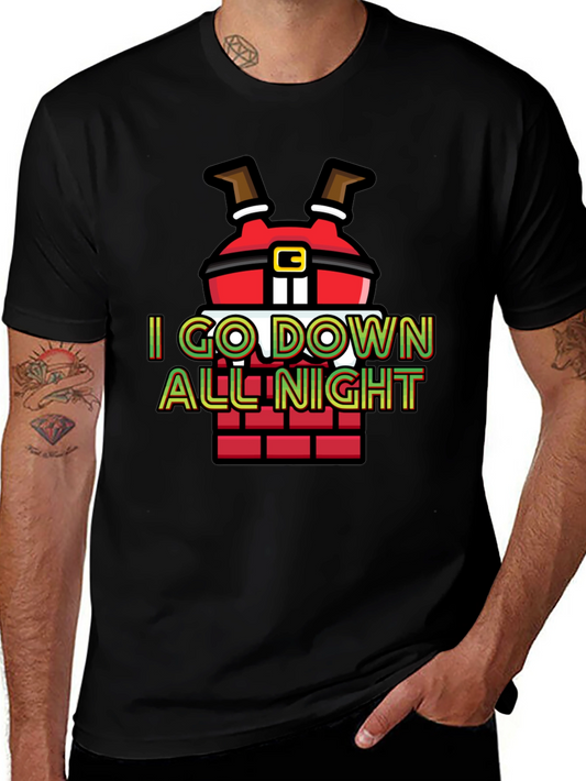 Funny Santa Chimney T-Shirt