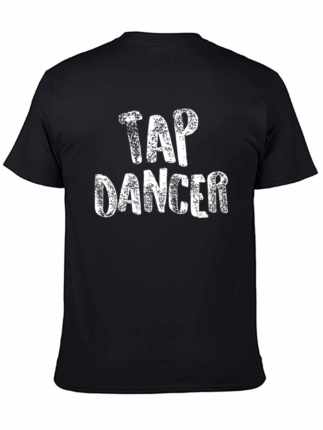 Tap Dancer Graphic T-Shirt - Black Cotton Tee