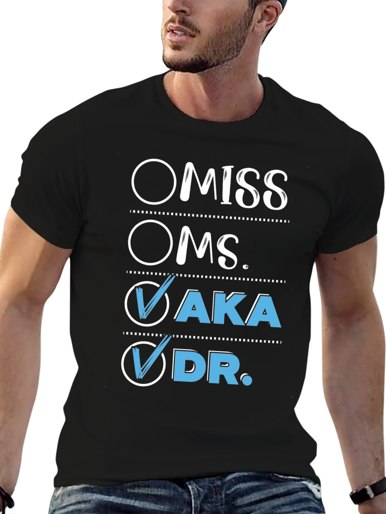 AKA Dr. T-Shirt - Checked Boxes