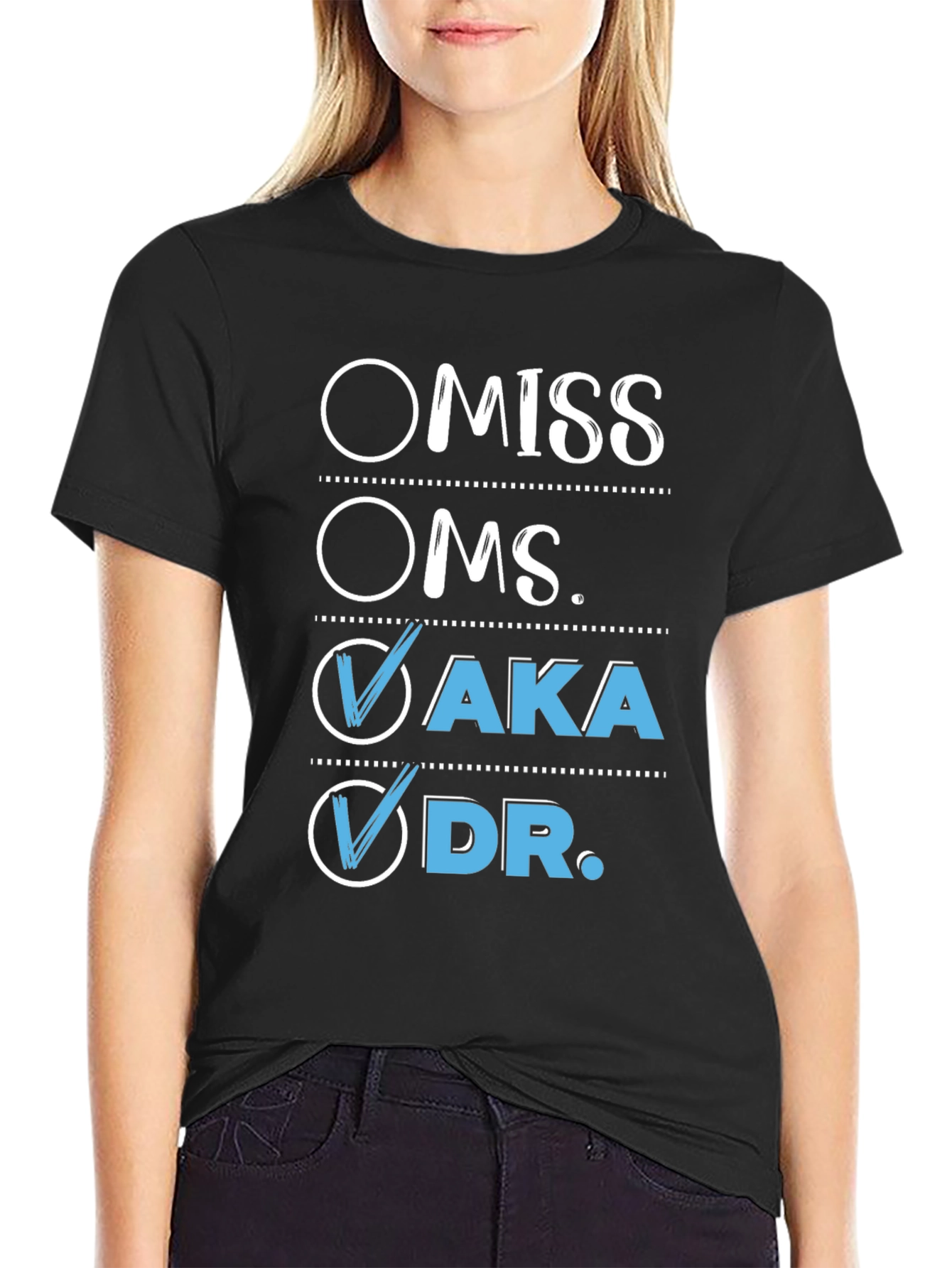 AKA Dr. T-Shirt - Checked Boxes