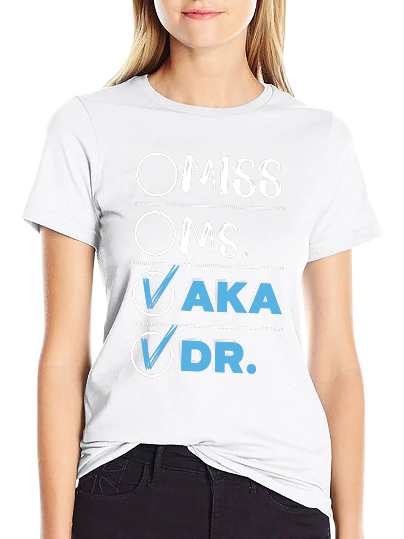 AKA Dr. T-Shirt - Checked Boxes