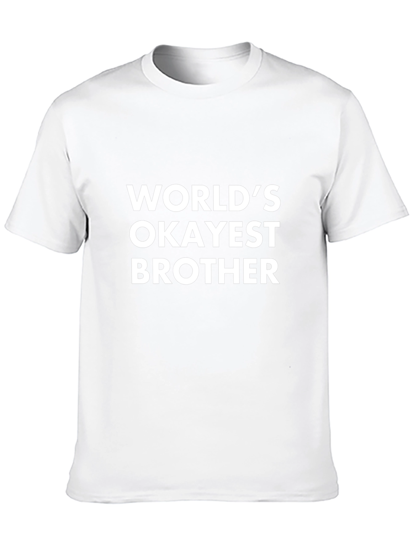 Worlds Okayest Brother - Graphic Tee