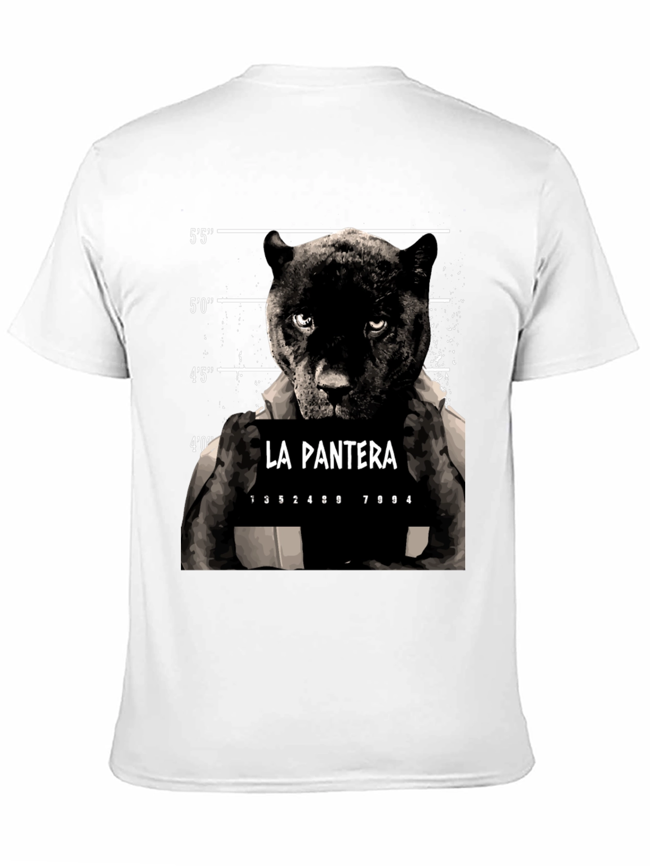 La Pantera Mugshot Graphic T-Shirt - Menswear