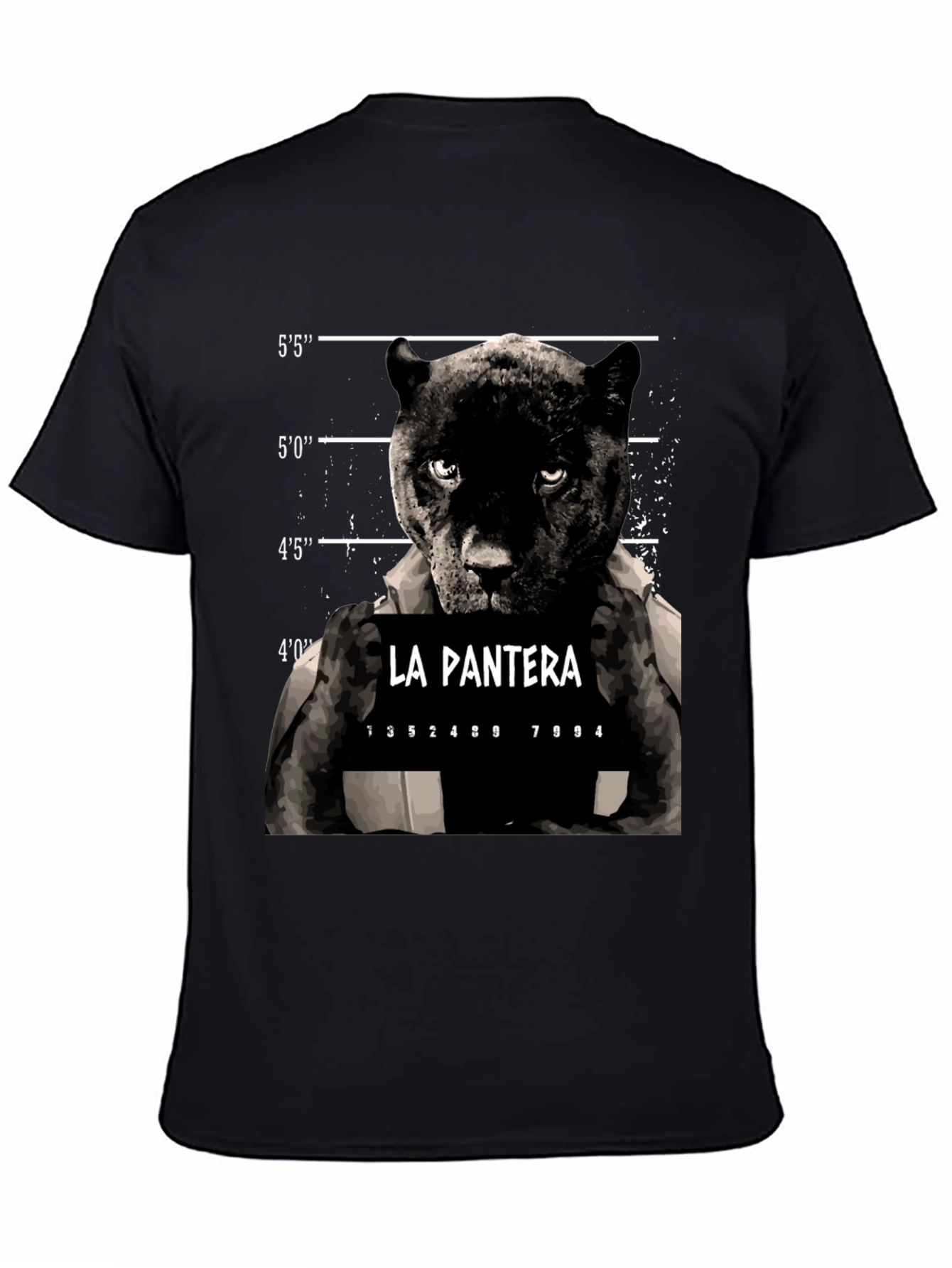 La Pantera Mugshot Graphic T-Shirt - Menswear