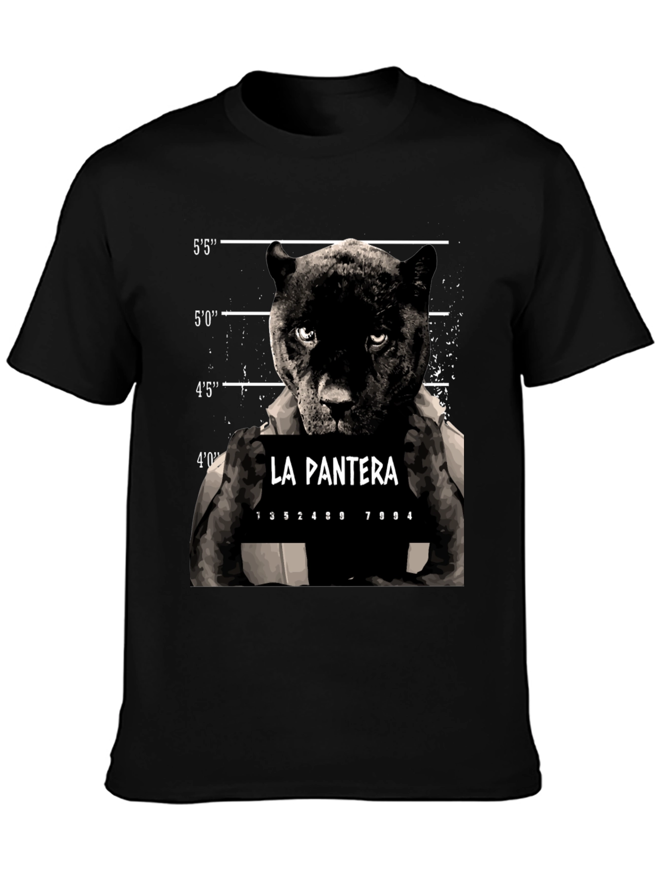 La Pantera Mugshot Graphic T-Shirt - Menswear