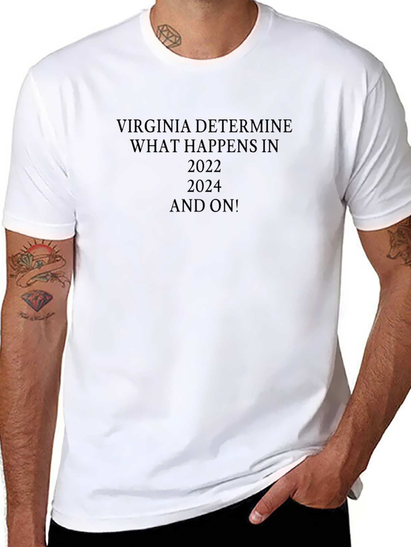 Virginia Determines 2022 & 2024 T-Shirt