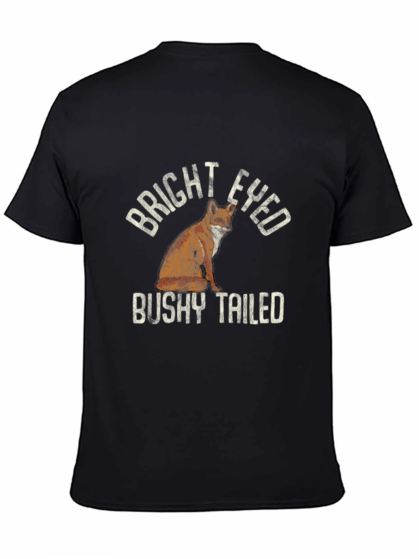 Bright Eyed Bushy Tailed Fox Graphic Tee
