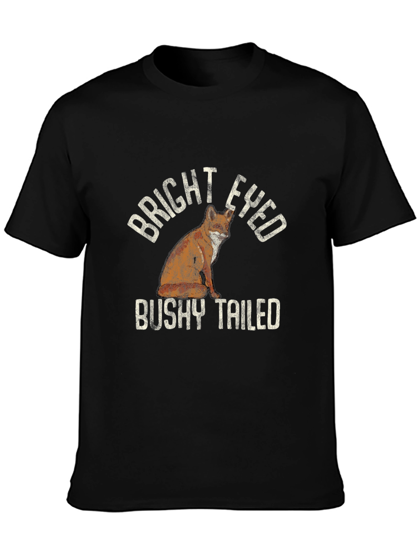 Bright Eyed Bushy Tailed Fox Graphic Tee