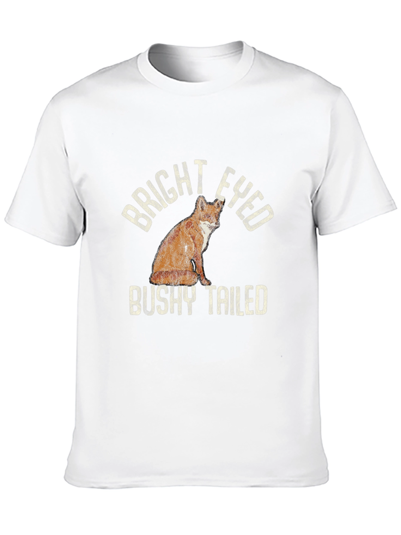 Bright Eyed Bushy Tailed Fox Graphic Tee