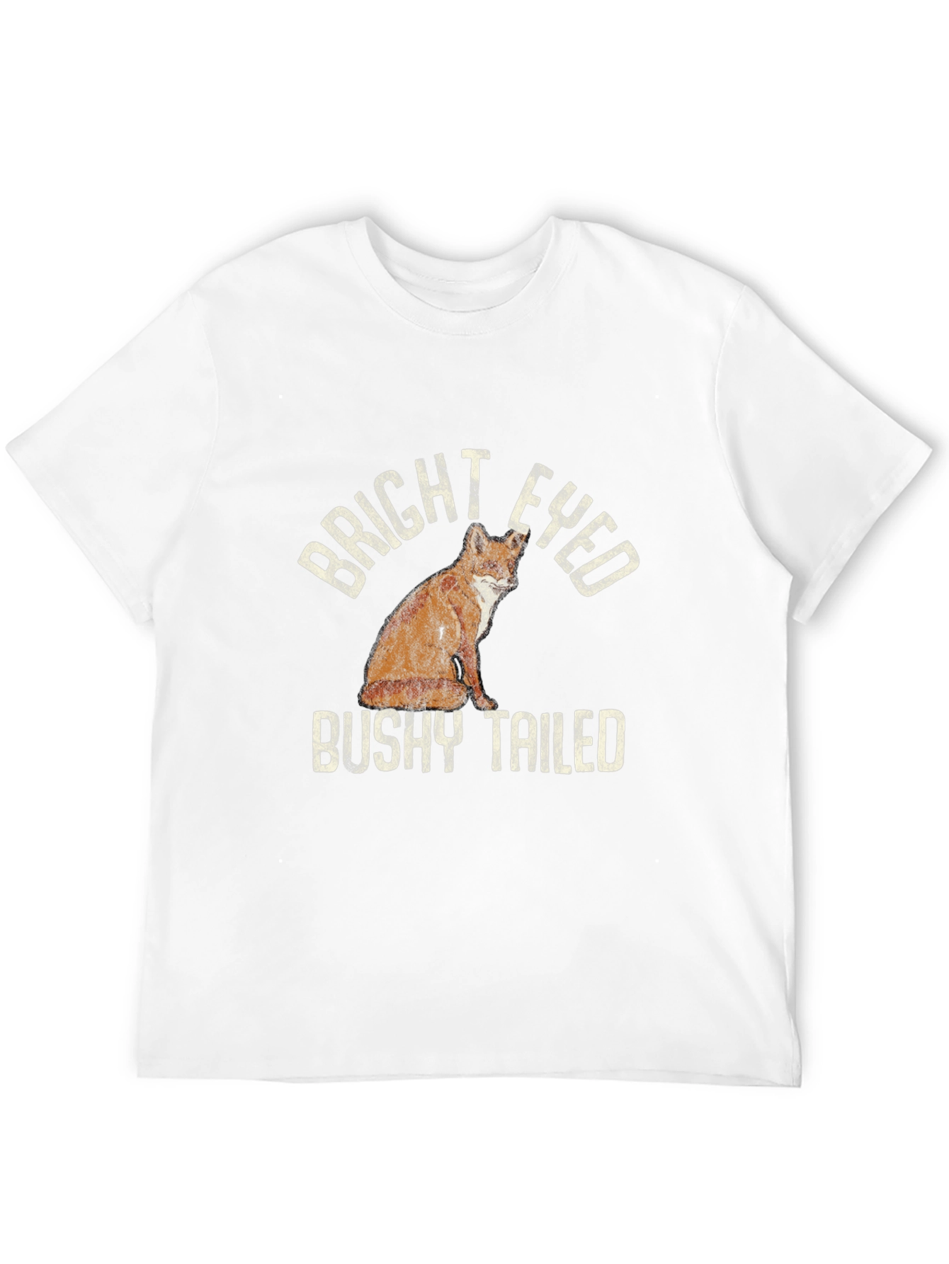 Bright Eyed Bushy Tailed Fox Graphic Tee