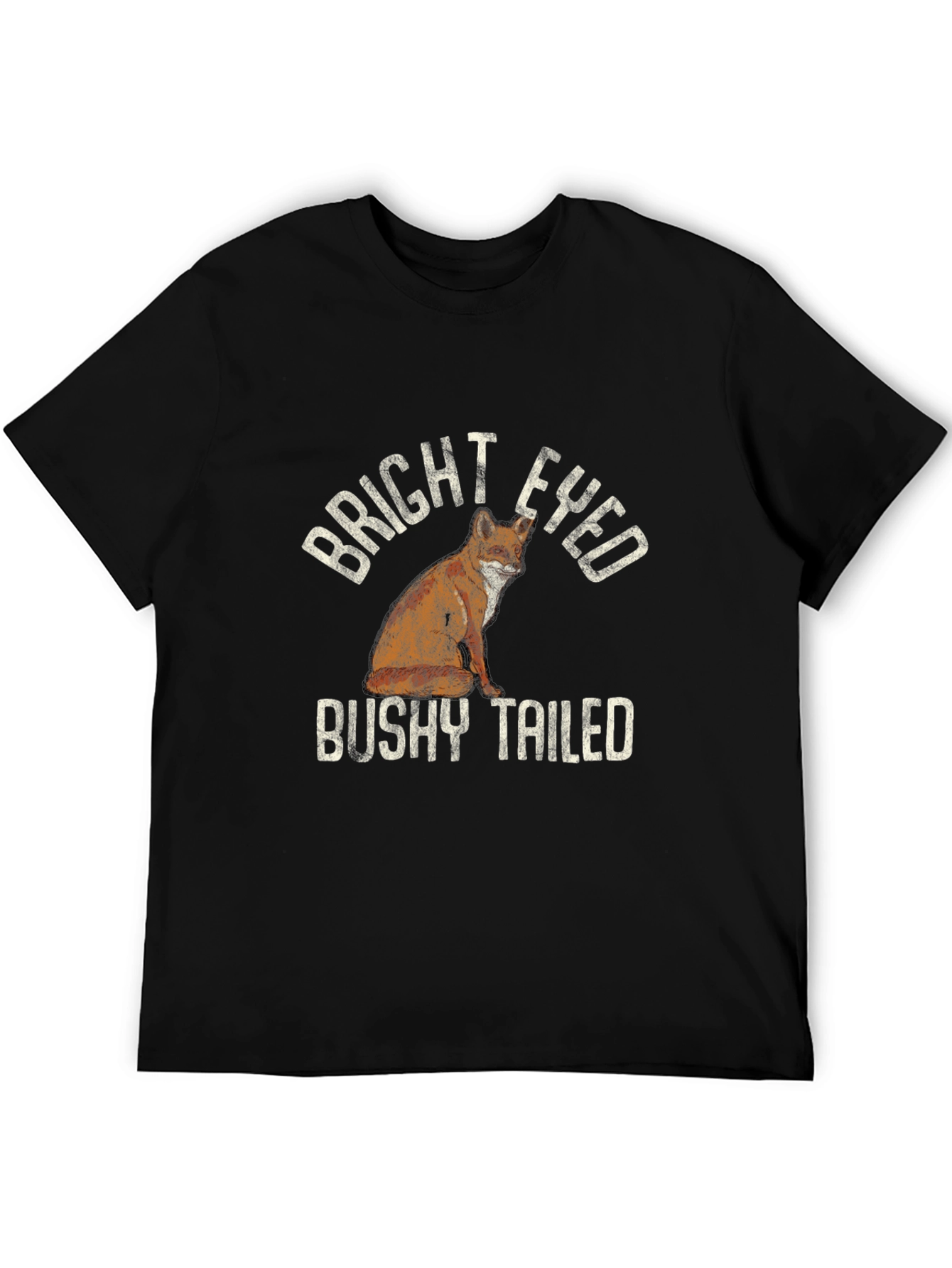 Bright Eyed Bushy Tailed Fox Graphic Tee