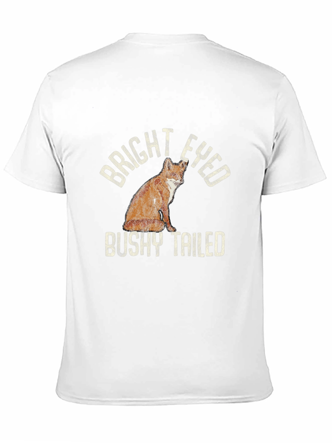 Bright Eyed Bushy Tailed Fox Graphic Tee