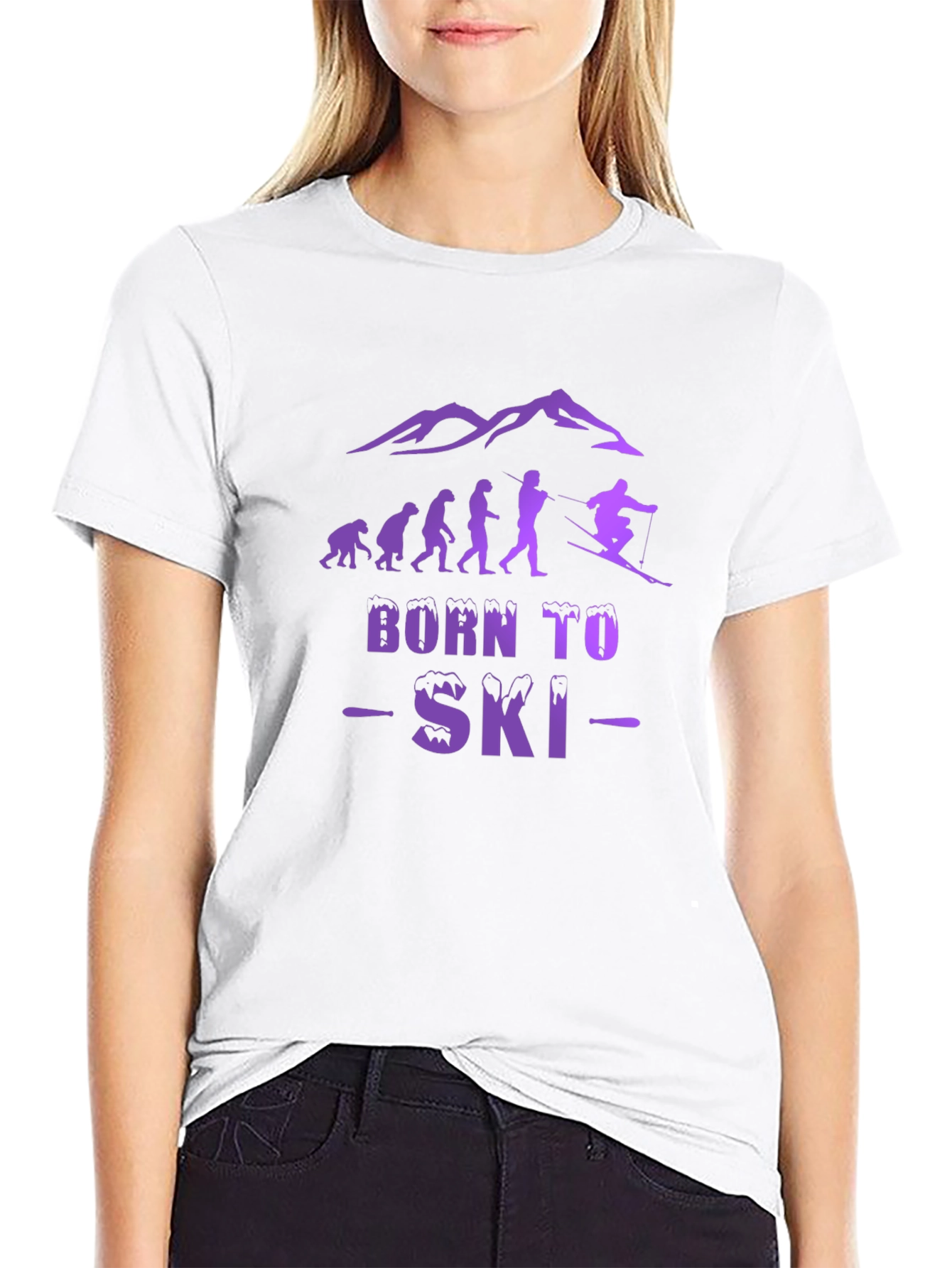 Born to Ski Evolution T-Shirt