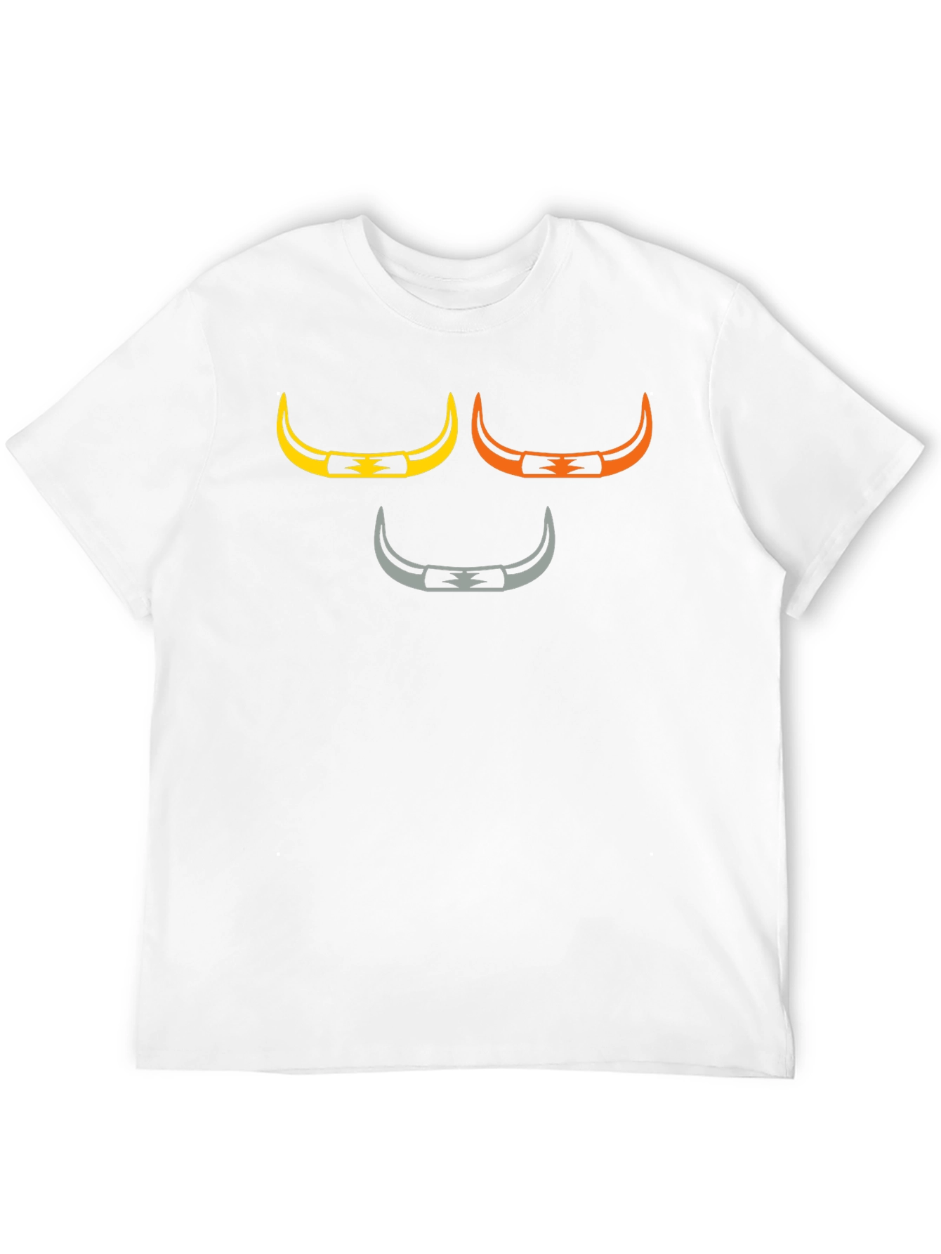 Bull Horn Graphic Tee - Unique Design