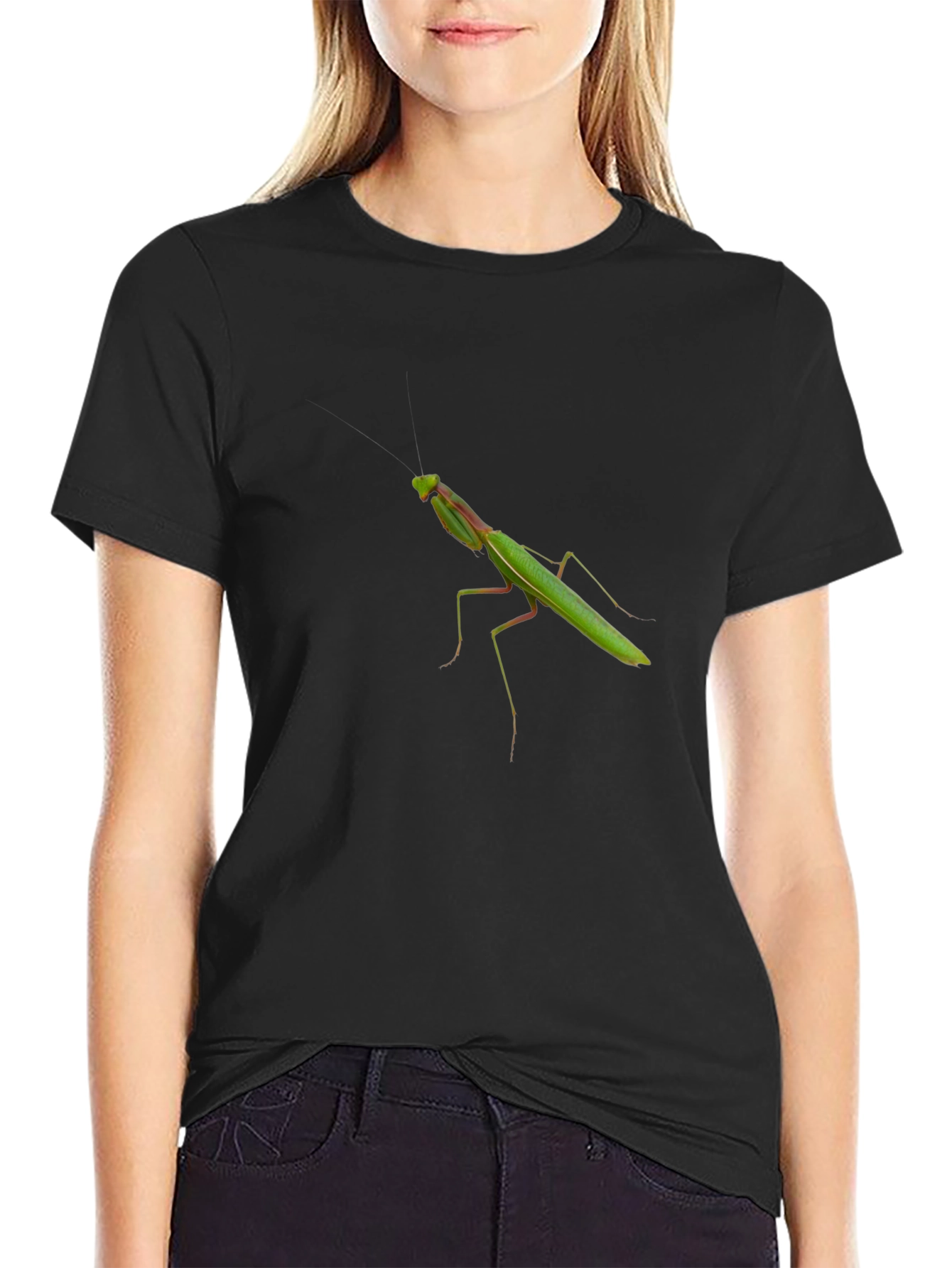 Mantis Graphic Black T-Shirt