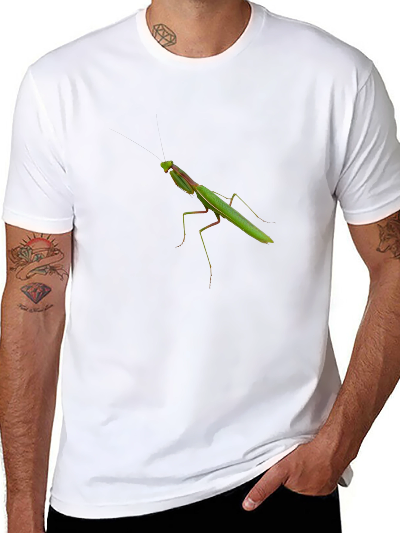Mantis Graphic Black T-Shirt