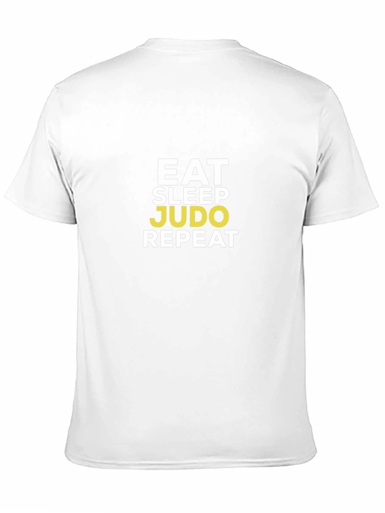 Eat Sleep Judo Repeat Black T-Shirt