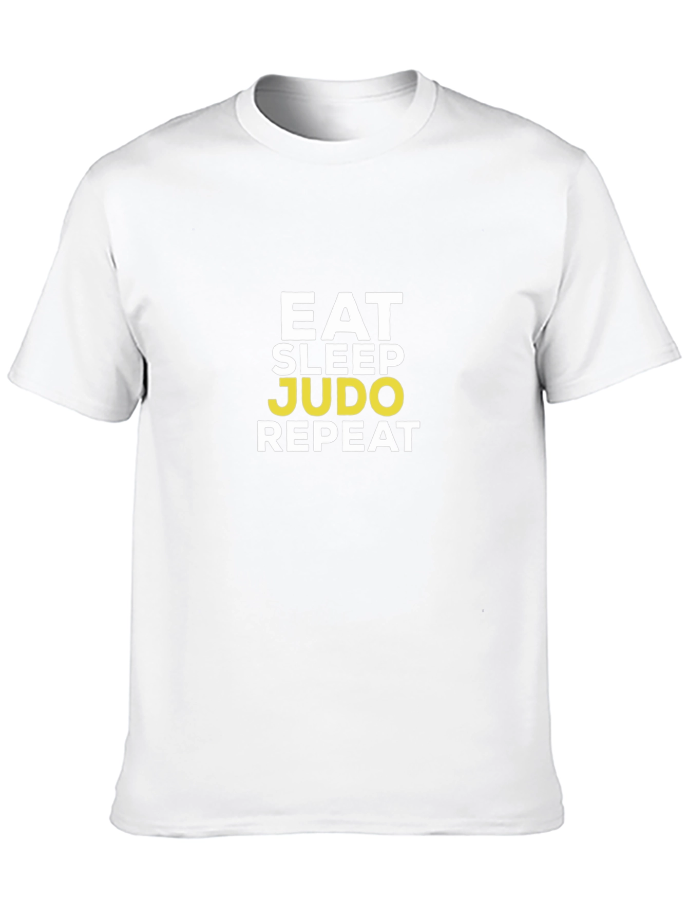 Eat Sleep Judo Repeat Black T-Shirt