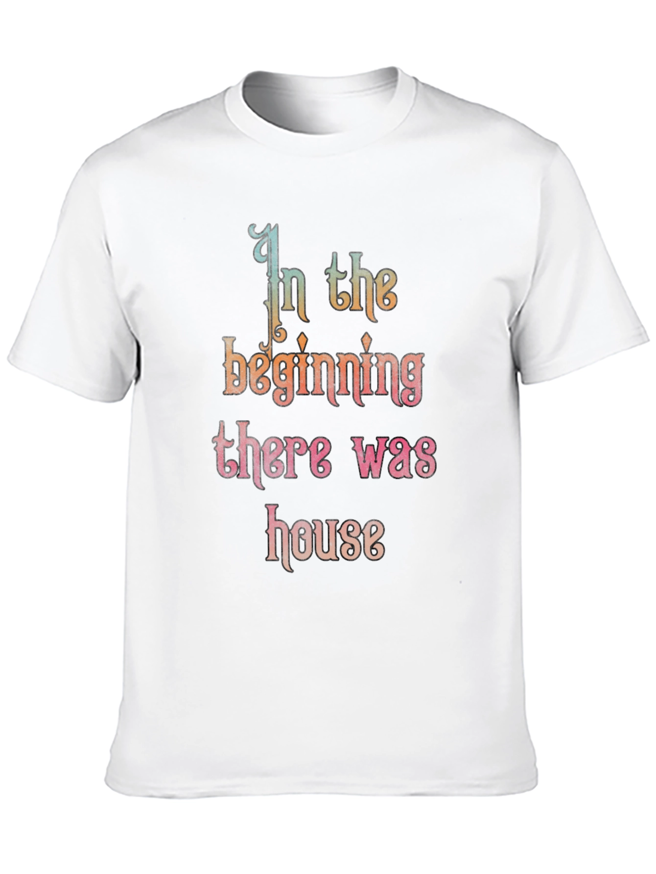 In the Beginning House Graphic Tee