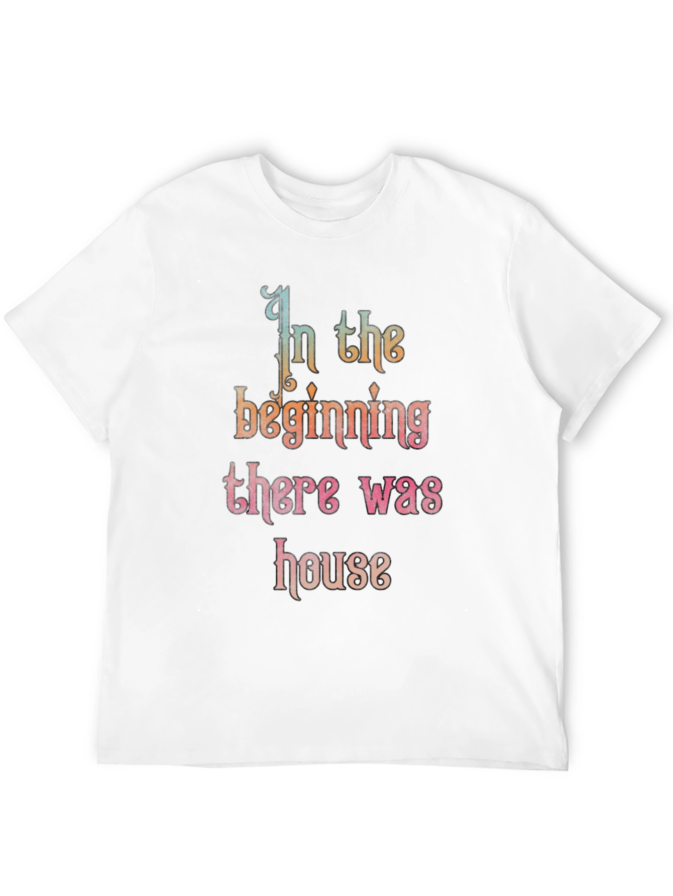 In the Beginning House Graphic Tee