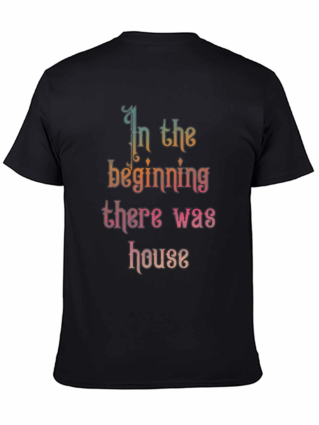 In the Beginning House Graphic Tee