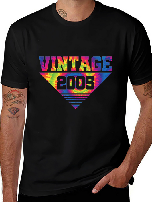 Vintage 2005 Tie-Dye Graphic T-Shirt