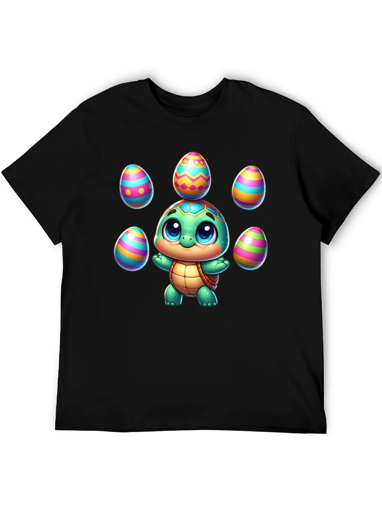 Easter Turtle T-Shirt - Cute Cartoon Animal Tee