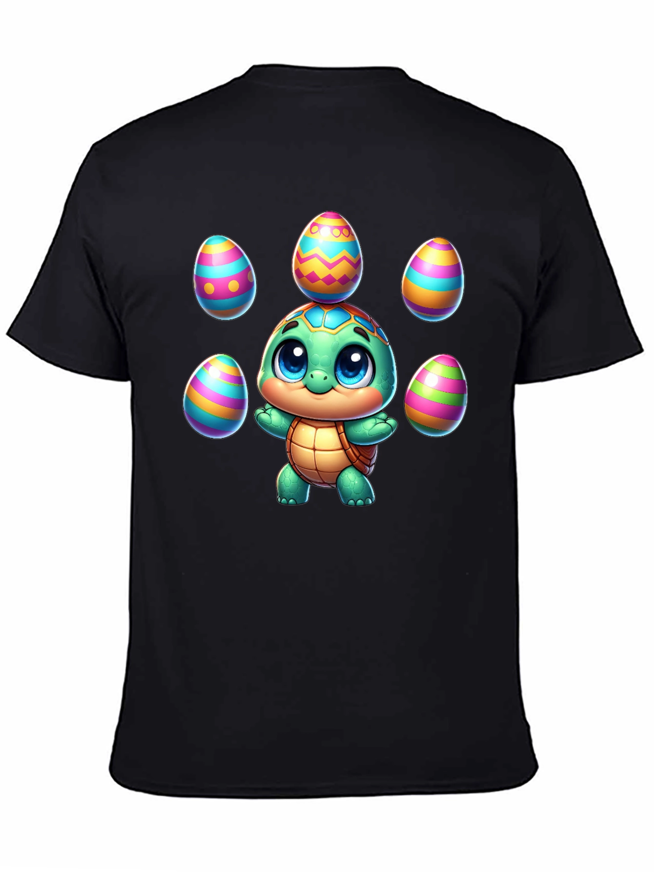 Easter Turtle T-Shirt - Cute Cartoon Animal Tee