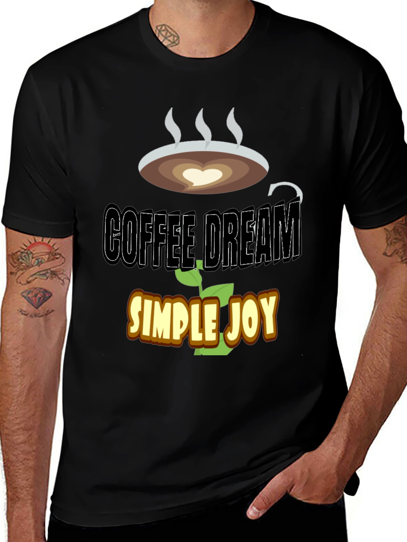 Coffee Dream T-Shirt - Simple Joy Graphic Tee