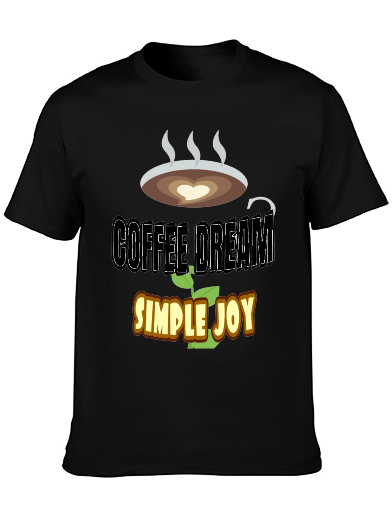Coffee Dream T-Shirt - Simple Joy Graphic Tee