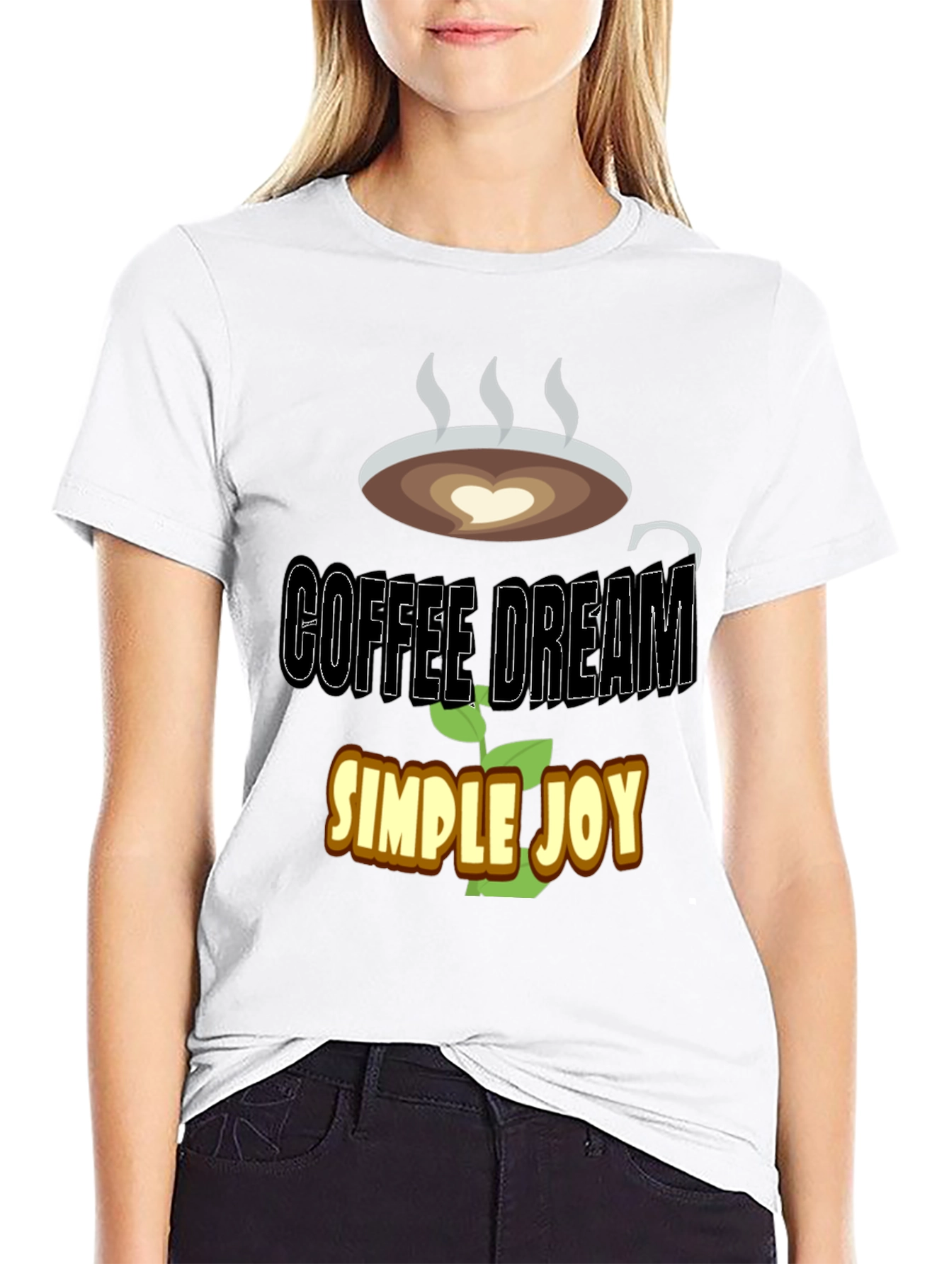 Coffee Dream T-Shirt - Simple Joy Graphic Tee