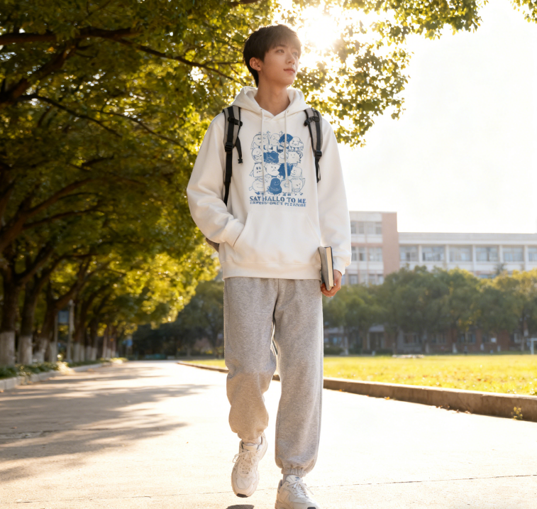 Cute Character Stack 'Express Yourself' Hoodie