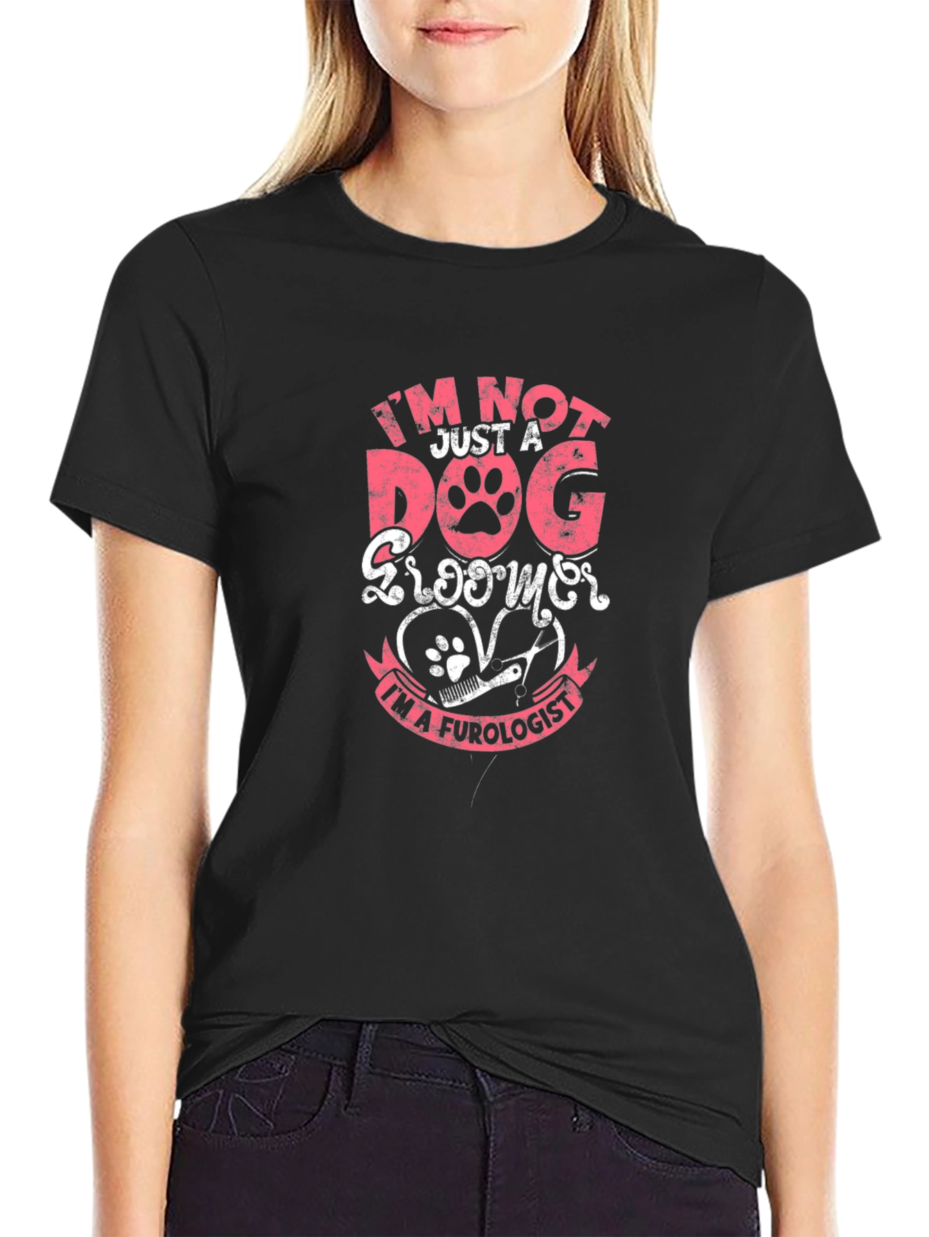 Dog Groomer T-Shirt - Fur-ologist Pet Lover Tee