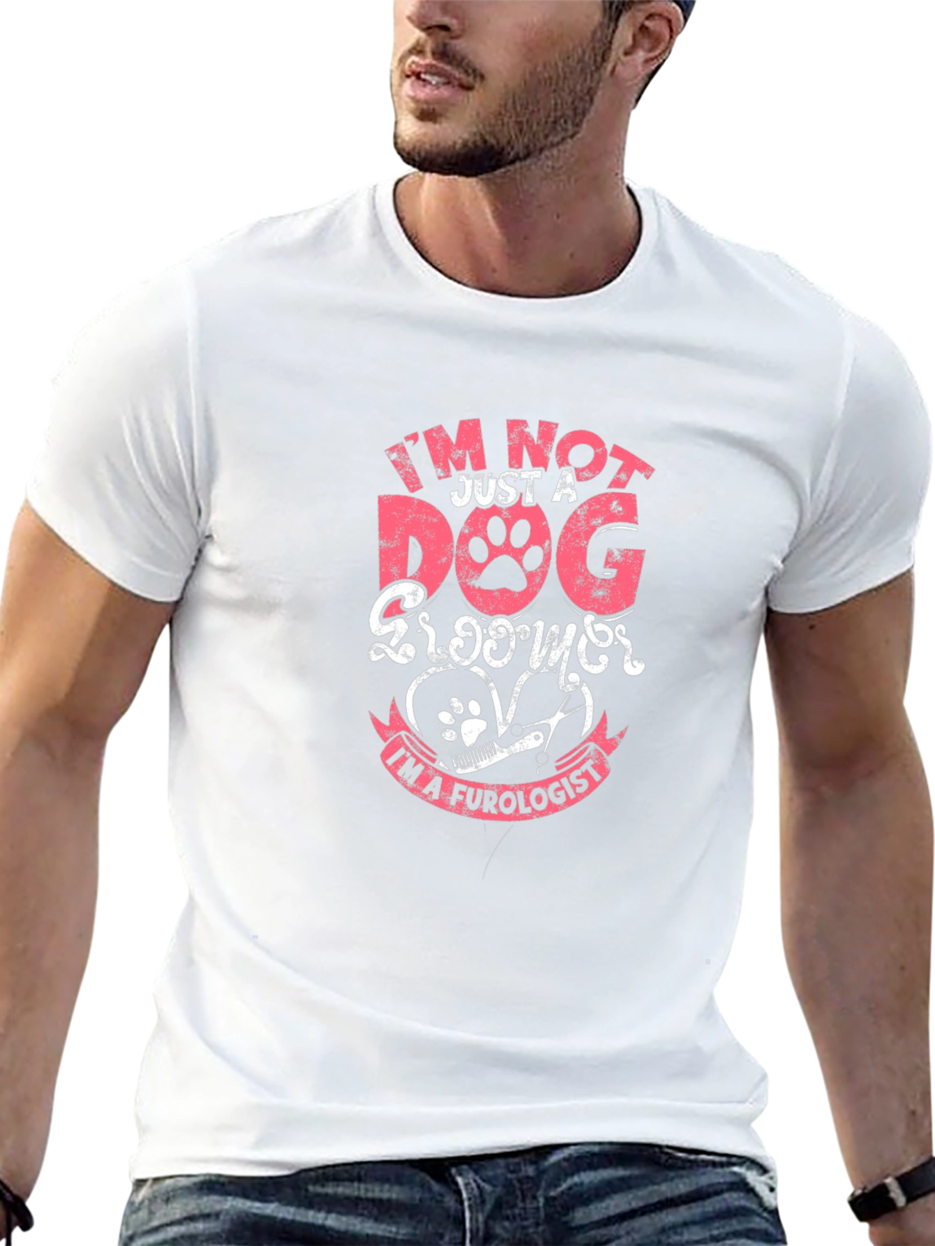 Dog Groomer T-Shirt - Fur-ologist Pet Lover Tee