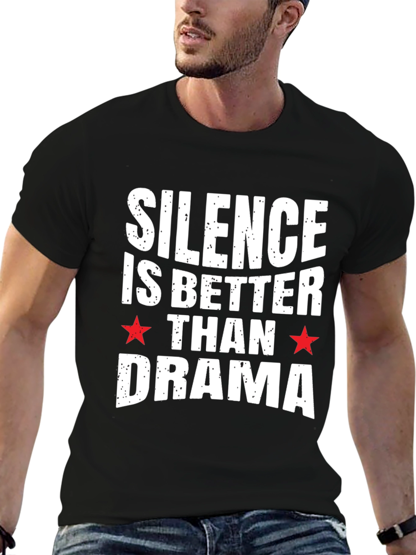 Silence Is Better Than Drama Graphic Tee
