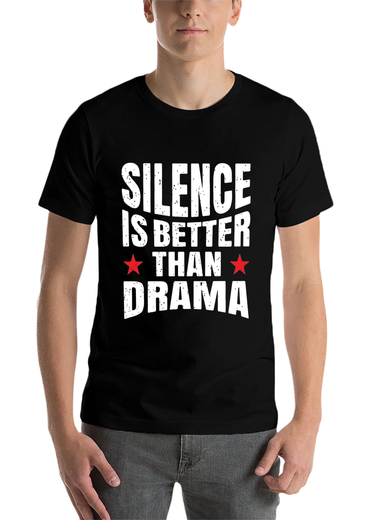 Silence Is Better Than Drama Graphic Tee