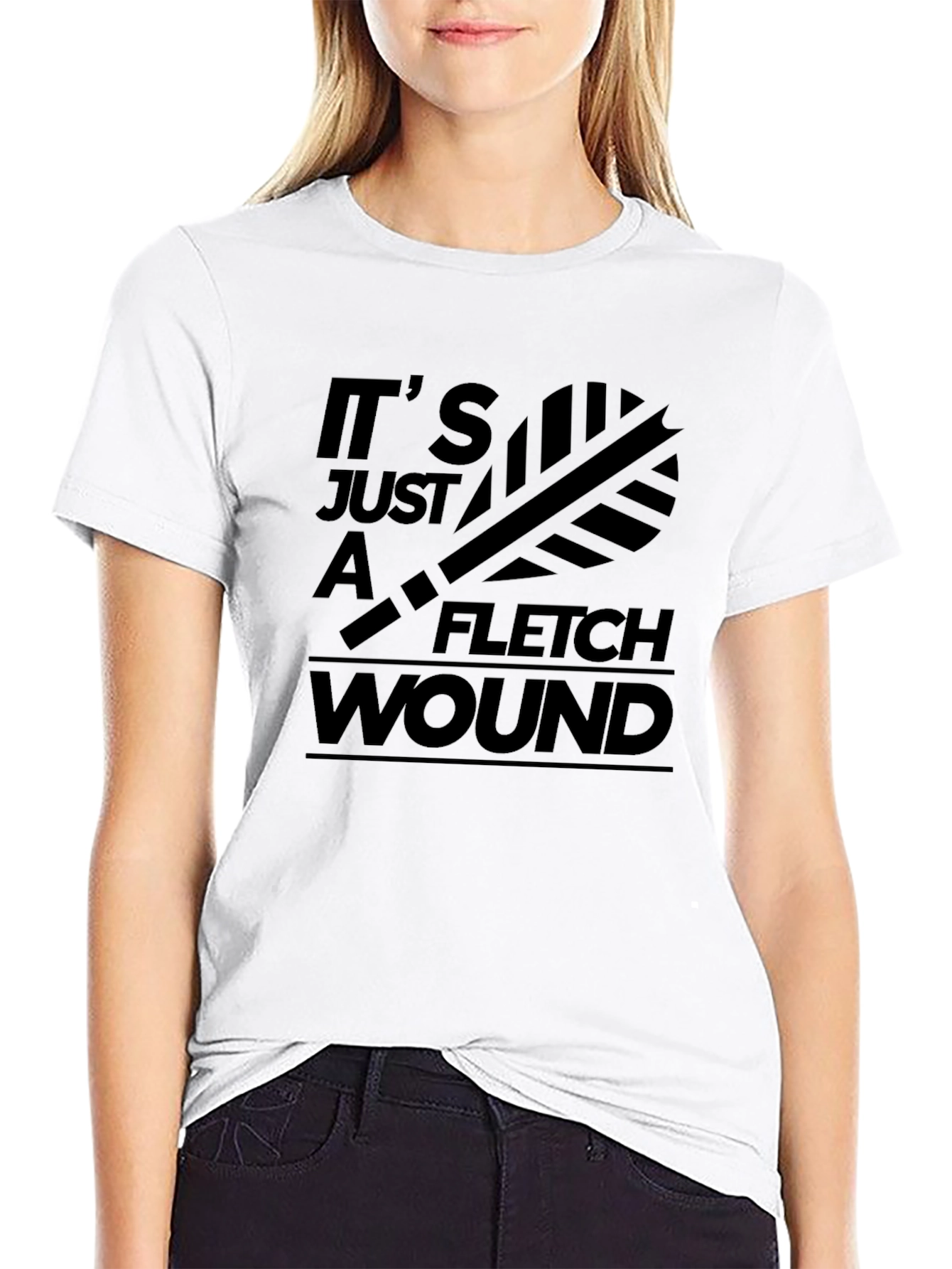 Its Just a Fletch Wound T-Shirt