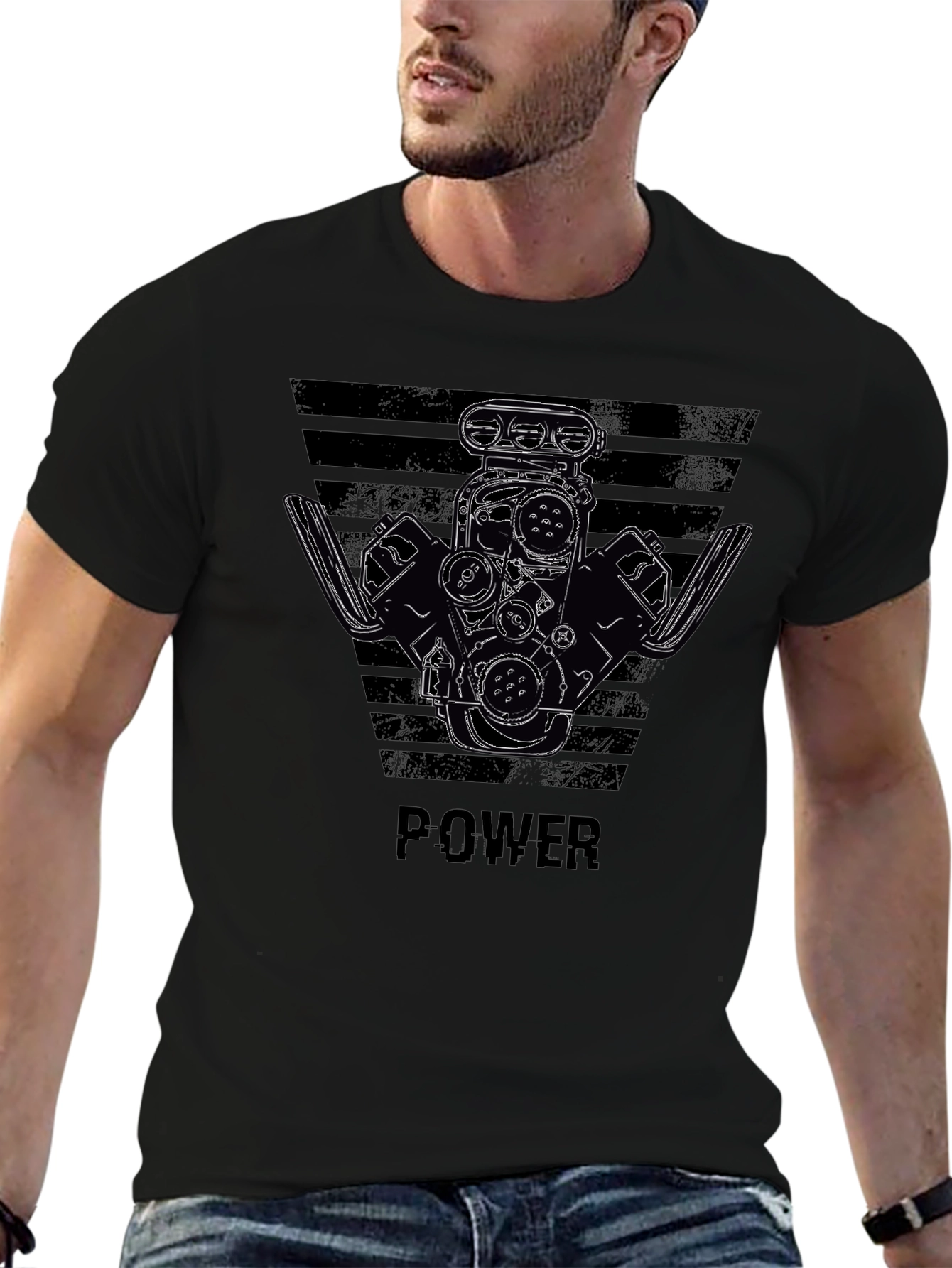 Power Engine Graphic T-Shirt