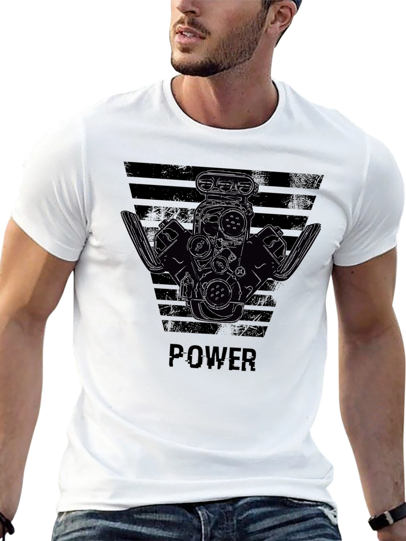 Power Engine Graphic T-Shirt