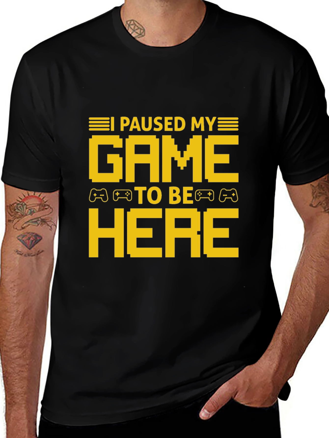 I Paused My Game To Be Here T-Shirt