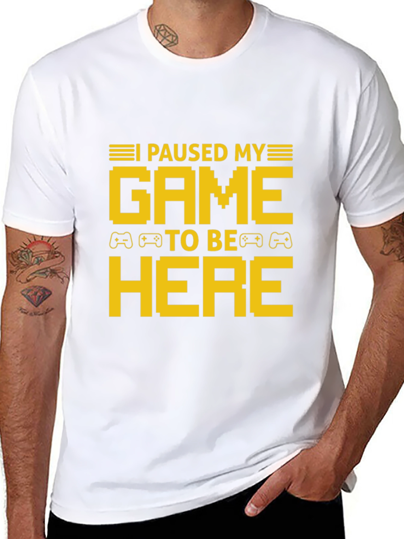 I Paused My Game To Be Here T-Shirt