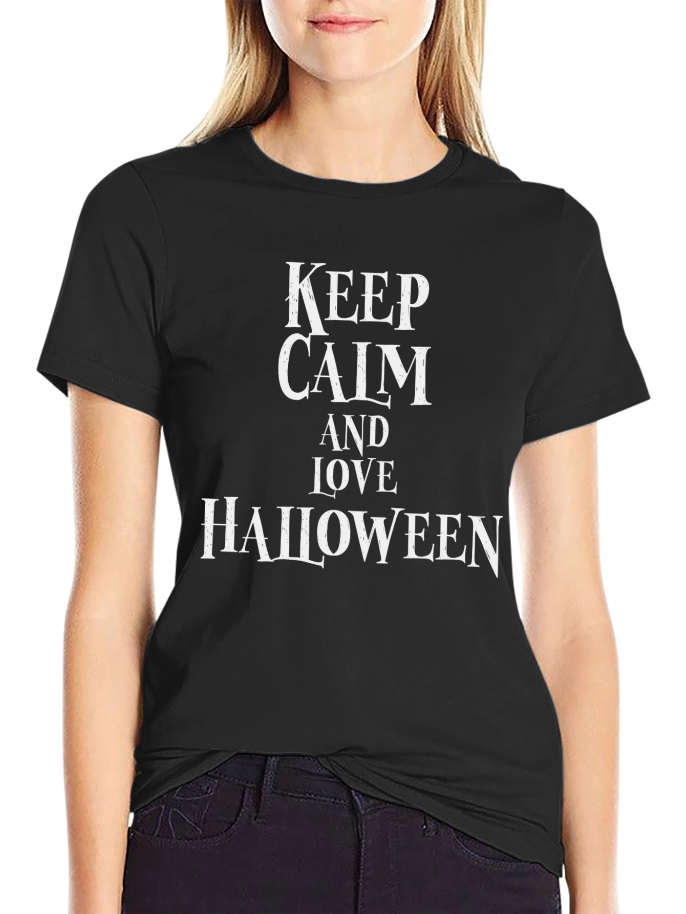 Keep Calm and Love Halloween Tee